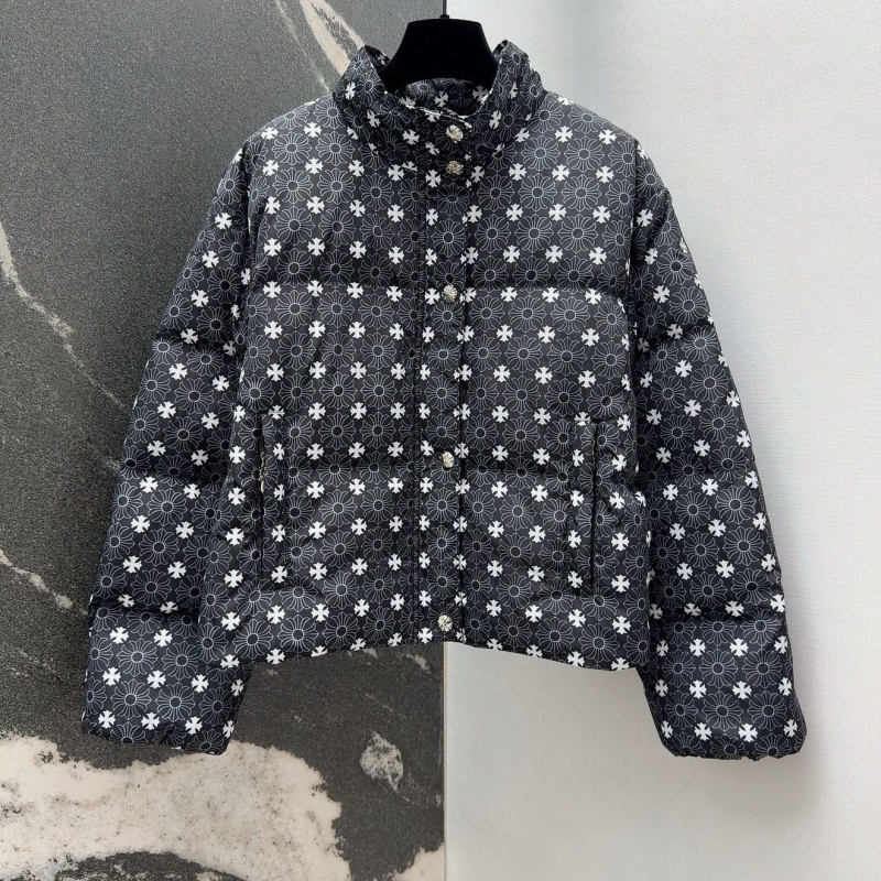 Ch*0me He**ts down jacket